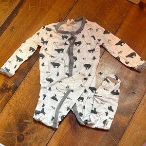 Kyte Baby Creek Snap Footie 3-6m